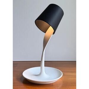 Oopsie -lamp quirky modern accent lighting,  unique housewarming gift, whimsical